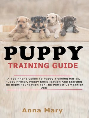 cover image of Puppy Training Guide